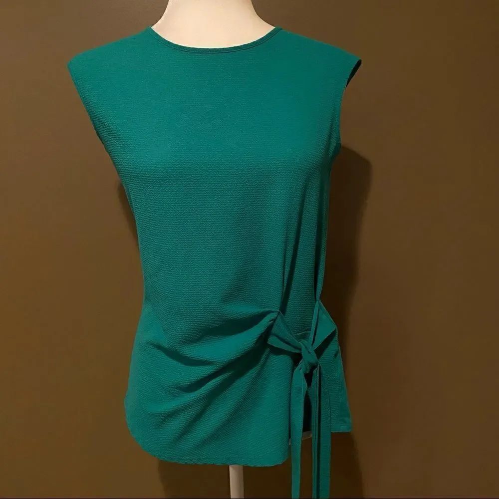 Zac & Rachel Green Top Size Small - Picture 2 of 12